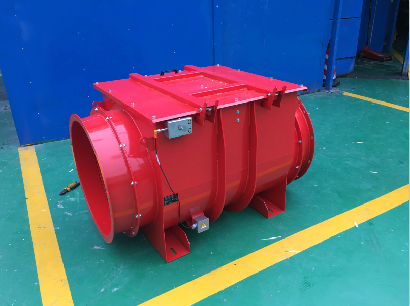 除尘进风管道隔爆阀 粉尘防爆阀阻火装置